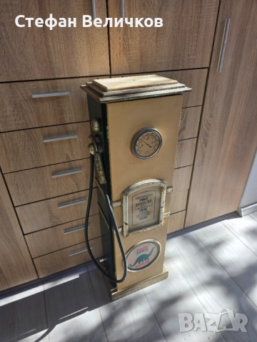 ⛽ Ретро шкафче „Gasoline Pump“ – стил, който грабва!, снимка 4 - Шкафове - 52693824