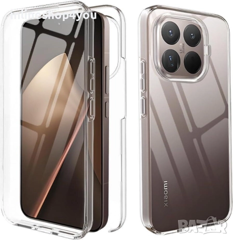 Прозрачен 360° Градуса Кейс за Xiaomi 15T / 15T Pro