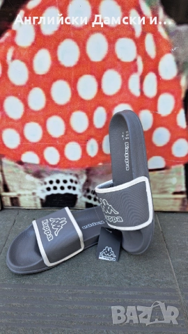 Английски чехли -Kappa, снимка 3 - Чехли - 51709349