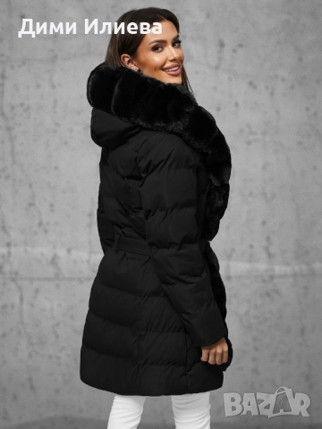 Дамско зимно яке а пух , снимка 3 - Якета - 52762176