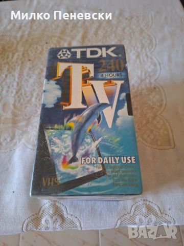 TDK -240 VHS CASSETTE MADE IN JAPAN , снимка 1 - Други жанрове - 46643041