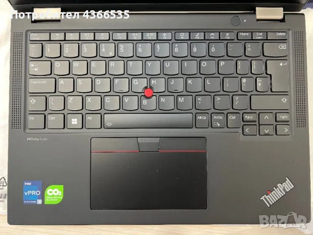 Продавам чисто нов лаптоп Lenovo x13 gen 4, снимка 5 - Лаптопи за работа - 48939789