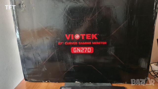 Viotek GN27D – 27”  2K WQHD 144Hz Curved monitor, снимка 2 - Монитори - 46331803