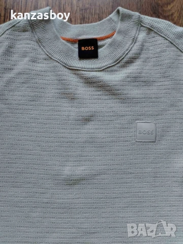 Hugo Boss Orange - страхотен мъжки пуловер КАТО НОВ С, снимка 2 - Пуловери - 52756271