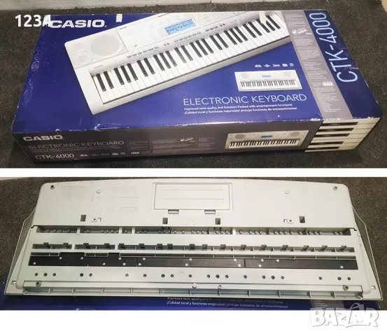 синтезатор клавир CASIO CTK-4000 пиано 5 октави плътни динамични клавиши и USB, снимка 12 - Синтезатори - 48450848