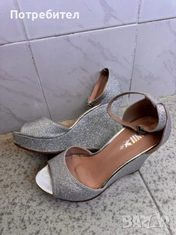 Официални обувки на платформа, снимка 3 - Дамски елегантни обувки - 50877357