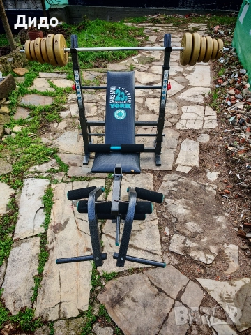 Сгъваема фитнес лежанка , снимка 10 - Фитнес уреди - 52681938