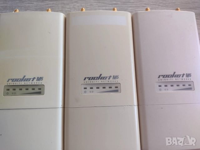 3 броя  Ubiquiti Rocket M5 , снимка 2 - Мрежови адаптери - 52147489