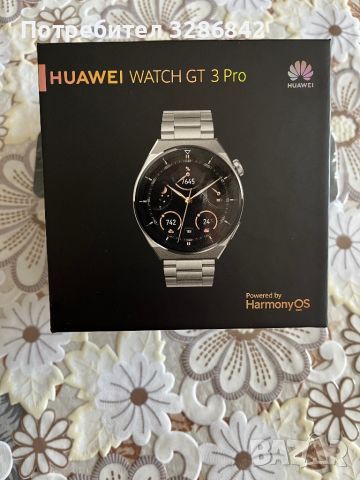 HUAWEl WATCH GT3PRO 46mm TITANIUM CASE, снимка 1 - Смарт часовници - 45629952