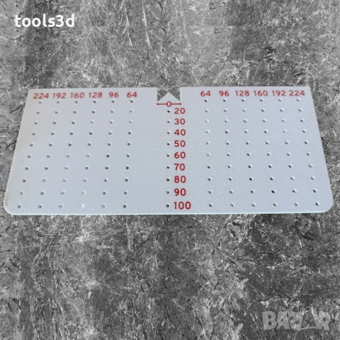 3D Принтиран шаблон за мебелни дръжки до 224 милиметра., снимка 3 - Други инструменти - 50815382