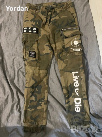 Мъжки накъсани дънки/Карго панталони, снимка 12 - Дънки - 53816931