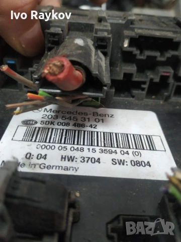 Заден sam модул Mercedes C class W203 , 2035453101 , HELLA: 5DK008486-42, снимка 4 - Части - 53215195