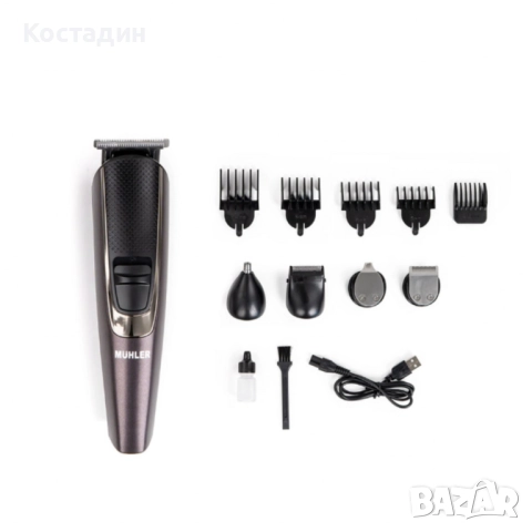 Машинка за подстригване, 5в1 Muhler, снимка 2 - Машинки за подстригване - 52369749