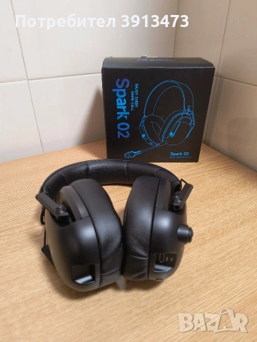 Чисто нови Bluetooth гейминг слушалки SPARK 02