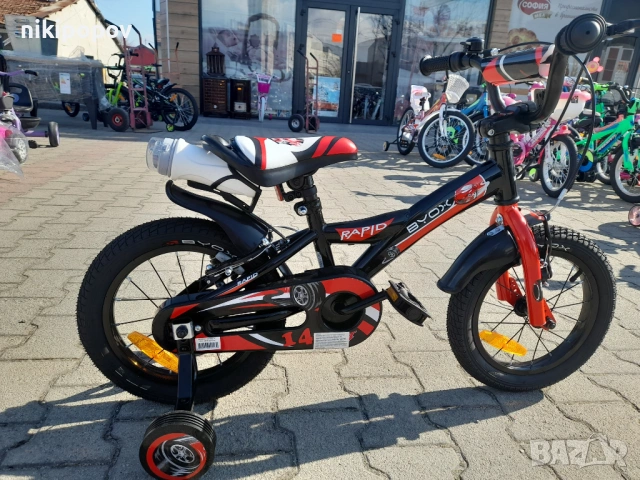 BYOX Велосипед 14" RAPID черен, снимка 2 - Велосипеди - 53534478