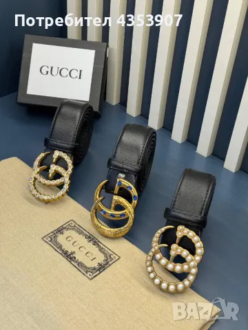 Gucci колан естествена кожа+кутия, снимка 2 - Колани - 50204615