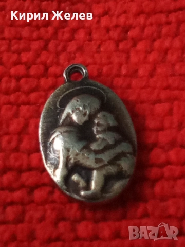 СТАРА СРЕБЪРНА ИКОНКА СВЕТИ ЙОСИФ с МЛАДЕНЕЦА ИИСУС ПАТИНИРАНО СРЕБРО ВИСОКА ПРОБА АРТ РАБОТА 30298, снимка 8 - Антикварни и старинни предмети - 50542206