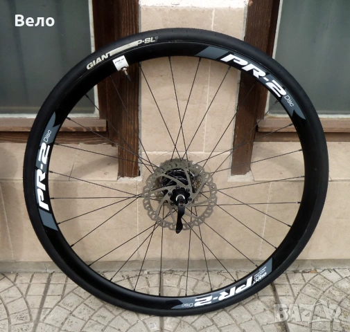 Giant PR-2 Disc Aluminum Wheelset  28 цола ! ТОП !, снимка 11 - Части за велосипеди - 54206367
