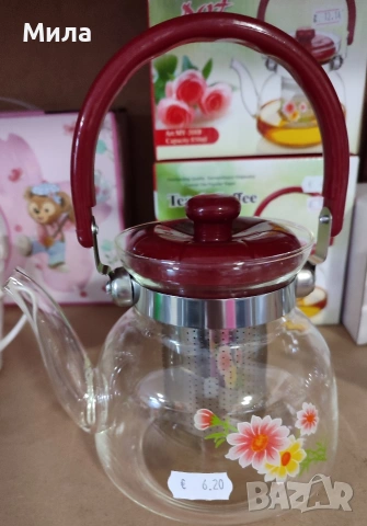 Огнеупорна кана с цедка