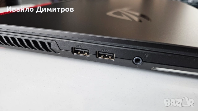 Asus ROG Strix Ryzen 9 5900HX / Radeon™ RX 6800M 12GB / 32GB DDR4 / 1TB NVME, снимка 7 - Лаптопи за игри - 53928898