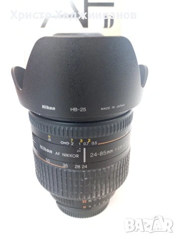 Обектив Никон Nikon af 24-85mm f/2.8-4d, снимка 2 - Обективи и филтри - 53557203