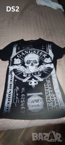 Само сега промоция Gangsters 2 броя нови тениски S M Размер, снимка 2 - Тениски - 45751126