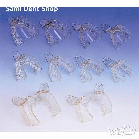 Отпечатъчни лъжици BMS – комплект 12 броя, Италия