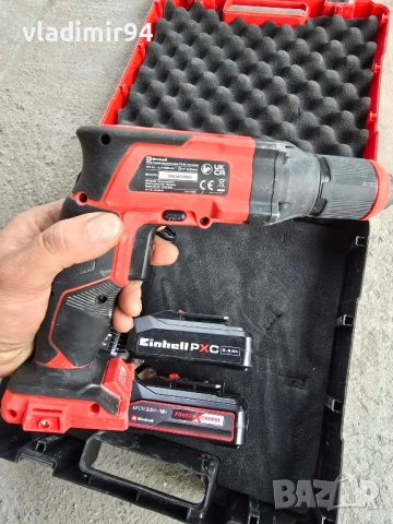 Einhell 18V винтоверт за гипсокартон, снимка 5 - Винтоверти - 53761630