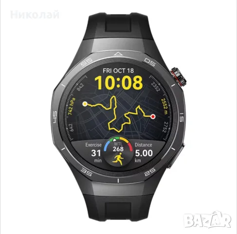 Huawei watch gt5 pro. ЗАПЕЧАТАН от 13.01.25г. Yettel., снимка 4 - Мъжки - 48238926