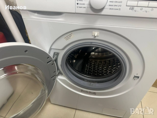 Пералня SAMSUNG WW80T301MWW/LE, 8 кг, употребявана, снимка 7 - Перални - 53662694