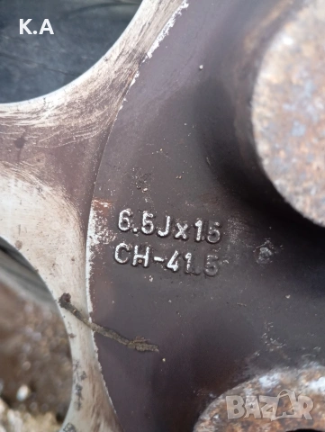 Оригинални джанти Alfa Romeo 15, снимка 6 - Гуми и джанти - 53025306