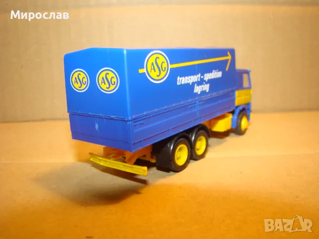 HERPA H0 1/87 SCANIA ВЛЕКАЧ КАМИОН МОДЕЛ ИГРАЧКА, снимка 6 - Колекции - 48483889