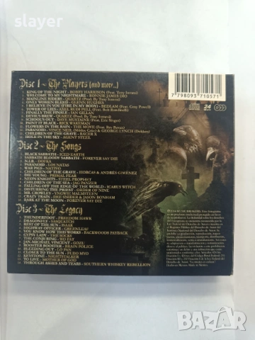 Оригинален диск the many faces of Black Sabbath 3C_ , снимка 2 - CD дискове - 53496846