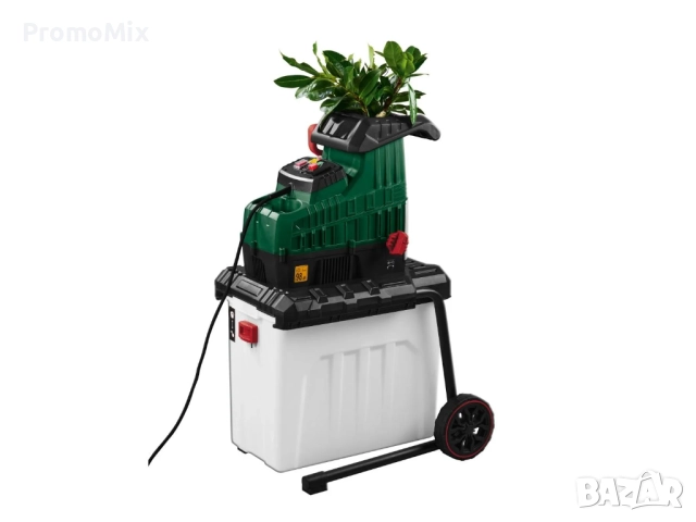 Дробилка за клони Parkside 2800 C3 Клонотрошачка Шредер за клони Роторна дробилка