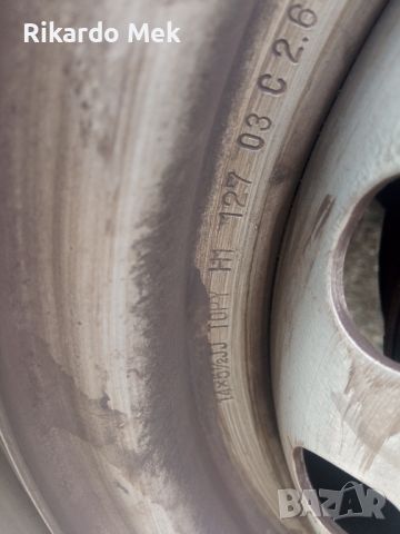 зимни гуми със железни джанти и оригинални тасове , снимка 9 - Гуми и джанти - 45572396