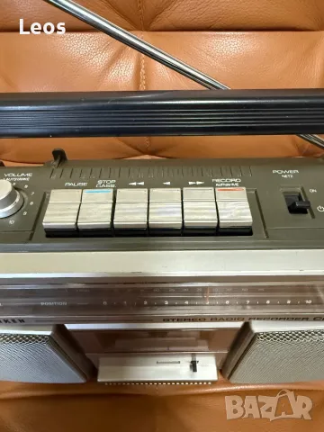 💥 Ретро радиокасетофон TELEFUNKEN CR 20 - 1981 г. - обслужен, снимка 6 - Радиокасетофони, транзистори - 48714789