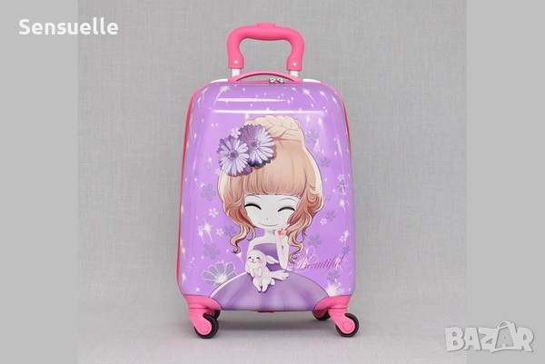 Детски куфар - различни цветове, снимка 3 - Куфари - 52591700