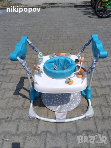 MONI Детско бънджи HOP син, снимка 7 - Проходилки - 53565090