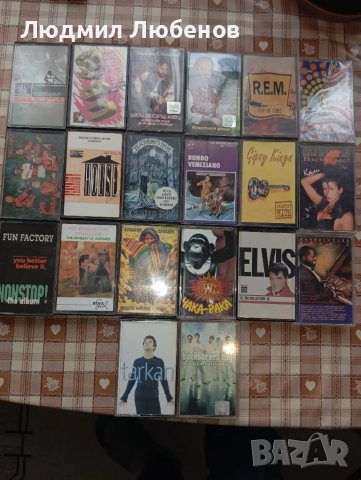 Аудио касети диско,рок,чалга и др.