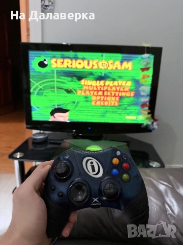 Xbox Classic OG Black – Modded (BMC Emustation Mod) + PowerPad Pro контролер!, снимка 8 - Xbox конзоли - 52404771