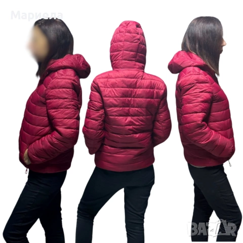 Топло капитонирано яке – практично, стилно и удобно всеки ден. BENETHON, снимка 2 - Якета - 53197296