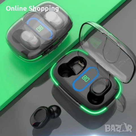 Стерео безжични слушалки КLGO HK-90BL Bluetooth 5.0 – Pure BASS, снимка 4 - Безжични слушалки - 53382719