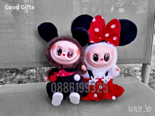 Лабубу Мики Маус и Лабубу Мини Маус Нова Серия Labubu Mickey Mouse , снимка 3 - Други - 51216331