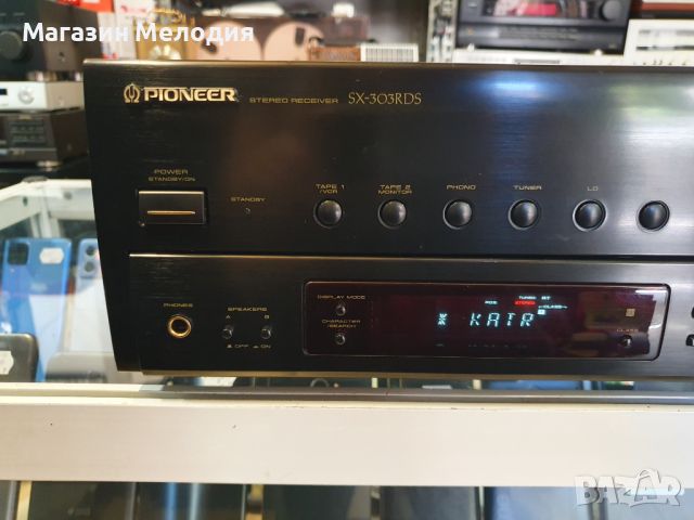 Ресийвър Pioneer SX-303RDS Две по 60 на 4 ома. В отлично техническо и визуално състояние., снимка 3 - Ресийвъри, усилватели, смесителни пултове - 46259149