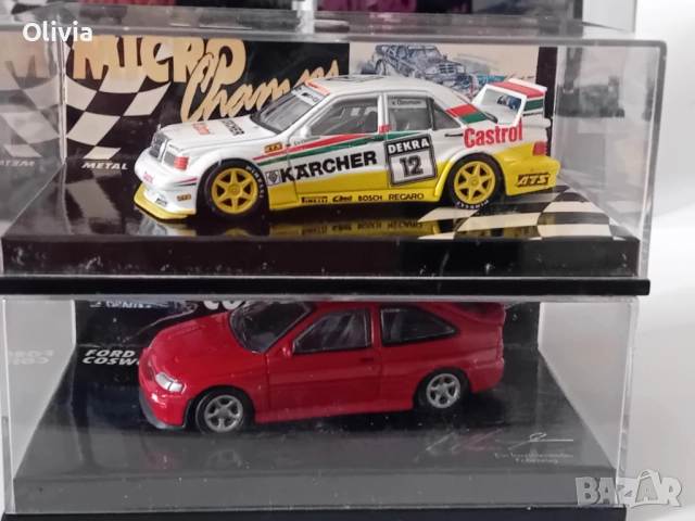 Opel Calibra, Mercedes, F1, BMW DTM, Alfa Romeo 1:64 Minichamps, Spark, снимка 6 - Колекции - 51818600