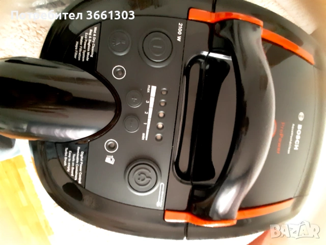 Перяща прахосмукачка BOSCH BWD421POW/04, снимка 4 - Прахосмукачки - 54065265