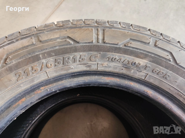 2бр.летни гуми 215/65/15C Sailun, снимка 3 - Гуми и джанти - 53910845