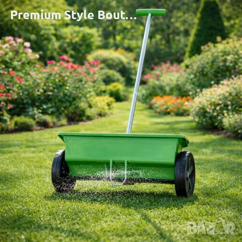 Ръчна градинска сеялка 6L с колела, снимка 10 - Градинска техника - 53931037