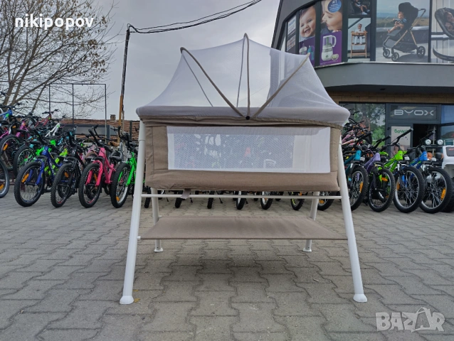 MONI Бебешко легло KALINIHTA бежов, снимка 12 - Кошарки - 53565202