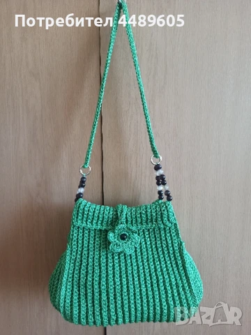 Плетени чанти на една кука., снимка 10 - Чанти - 50866306